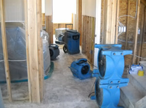 fans for water damage dry out