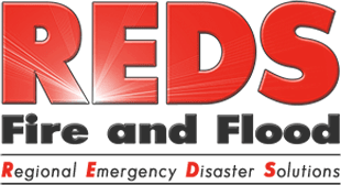 Red's Fire and Flood Retina Logo